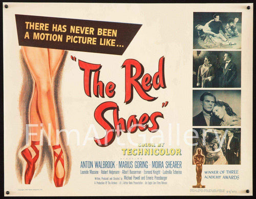 The Red Shoes Original Vintage Movie Poster