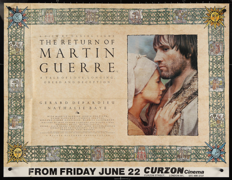 The Return of Martin Guerre British Quad (30x40) Original Vintage Movie Poster