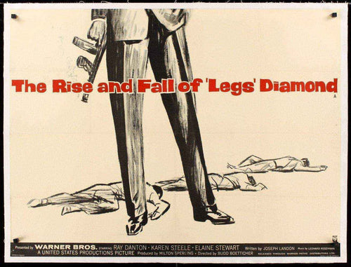 The Rise and Fall of Legs Diamond Original Vintage Movie Poster