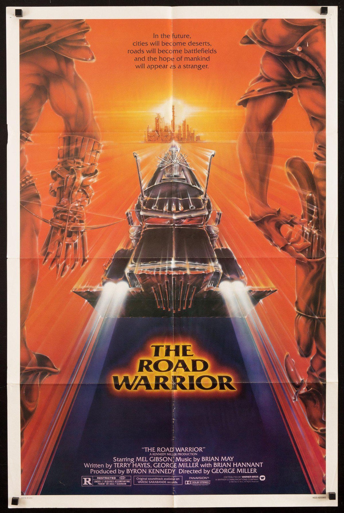 The Road Warrior Original Vintage Movie Poster
