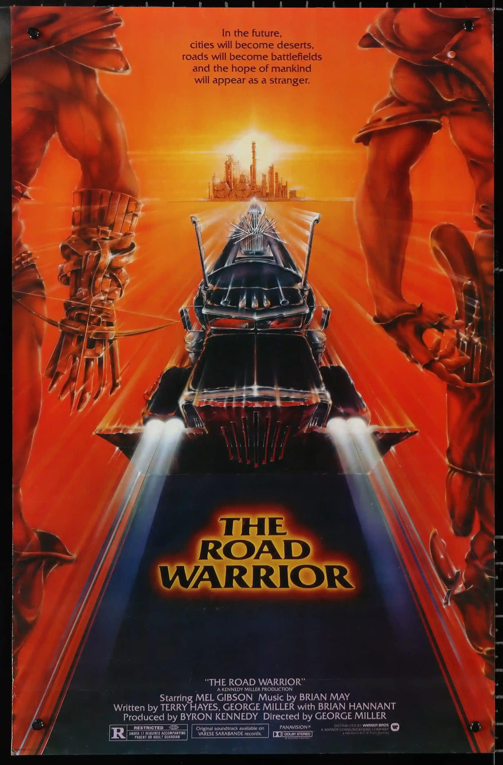 The Road Warrior Original Vintage Movie Poster