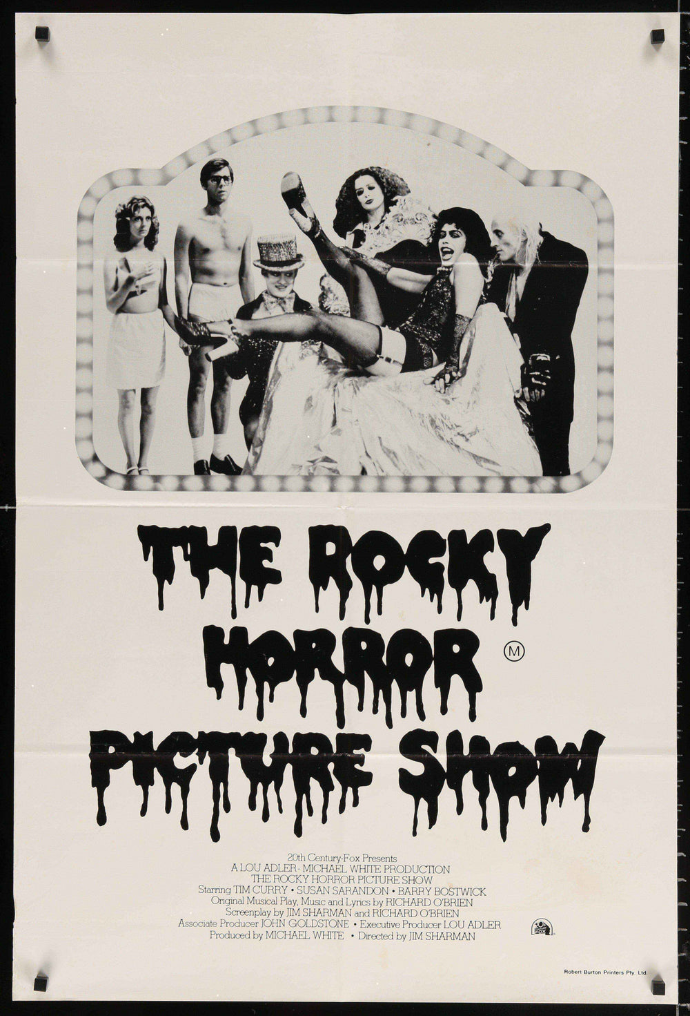 The Rocky Horror Picture Show Original Vintage Movie Poster