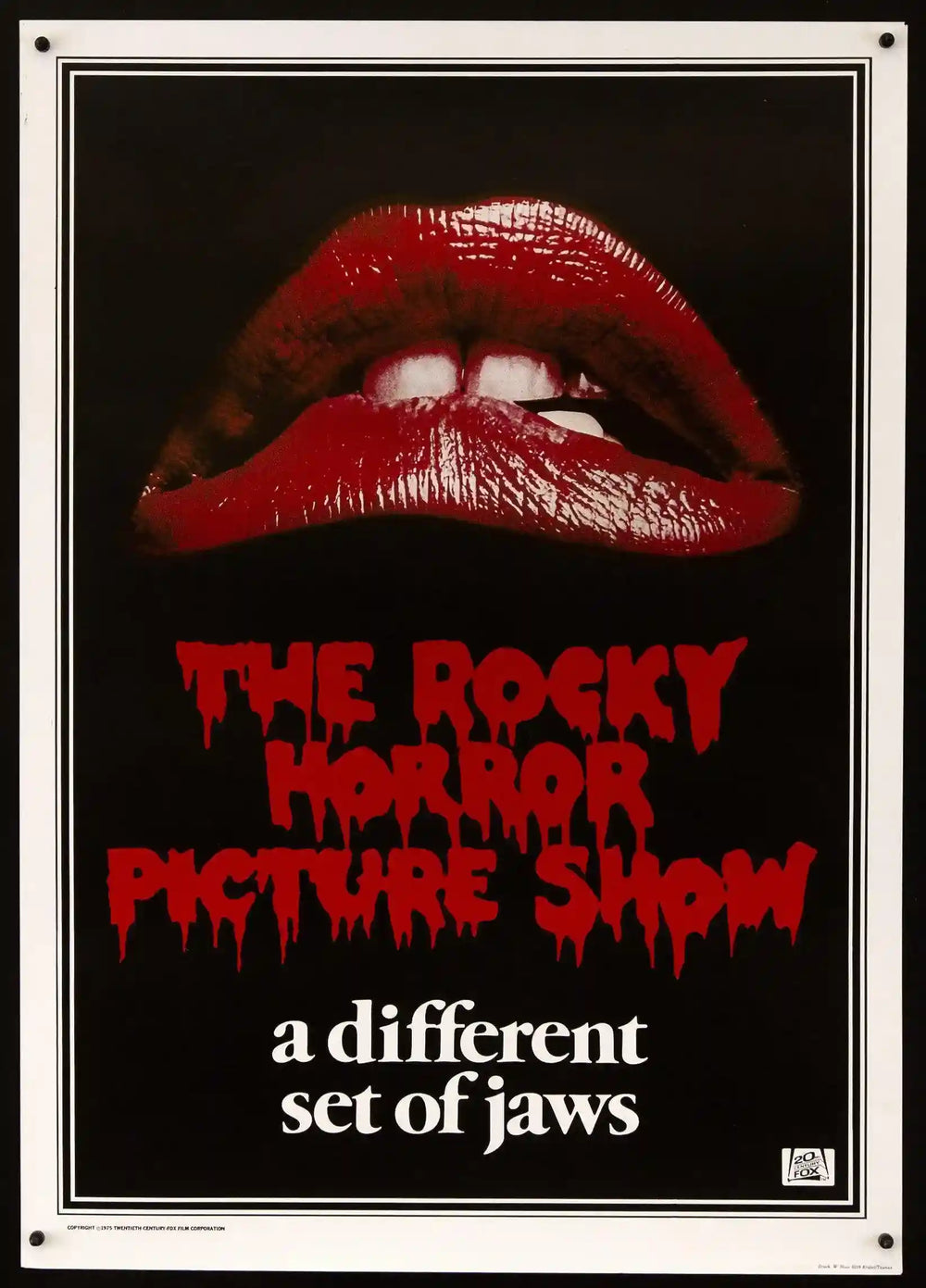The Rocky Horror Picture Show Original Vintage Movie Poster