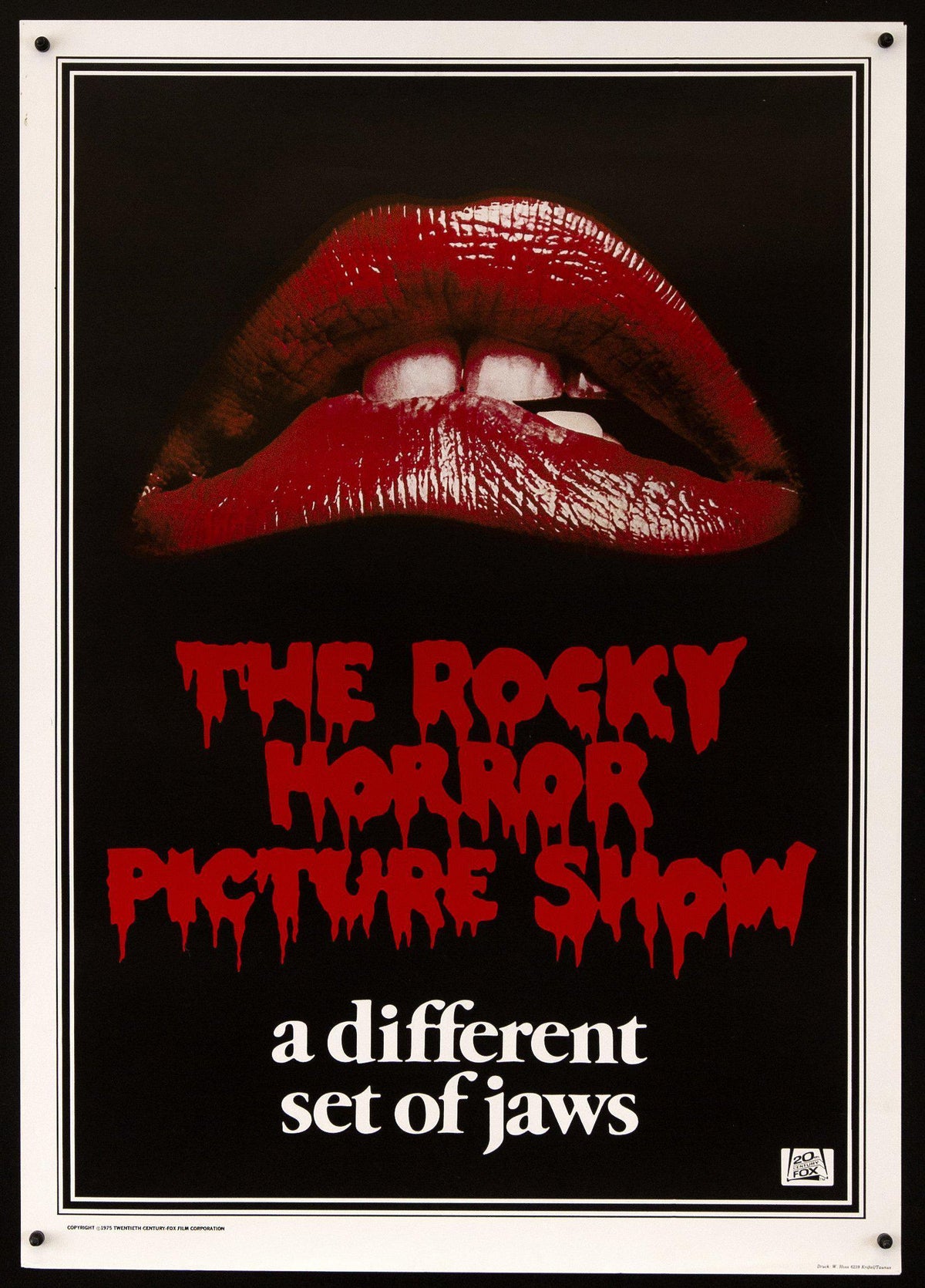 The Rocky Horror Picture Show Original Vintage Movie Poster
