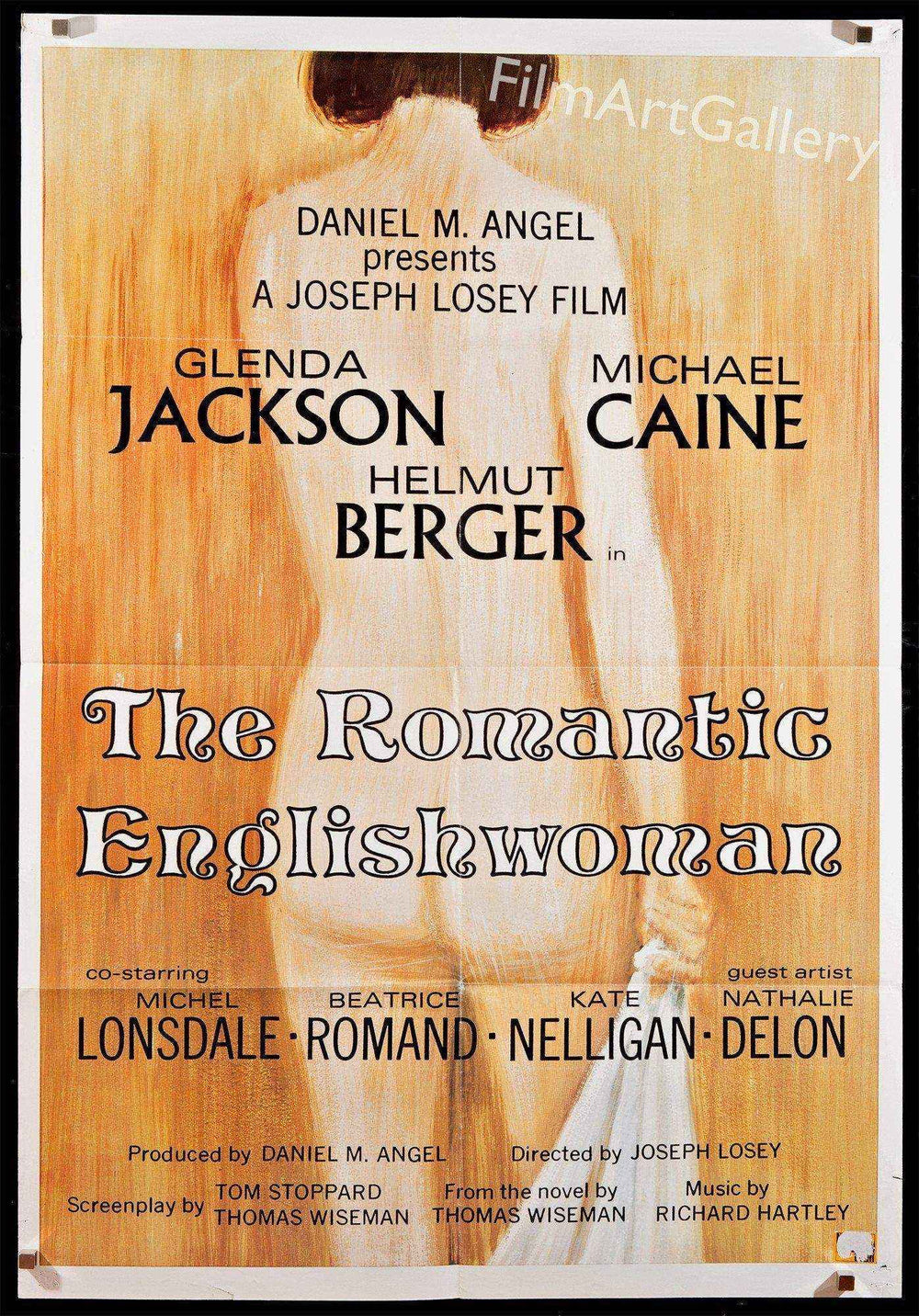 The Romantic Englishwoman Original Vintage Movie Poster