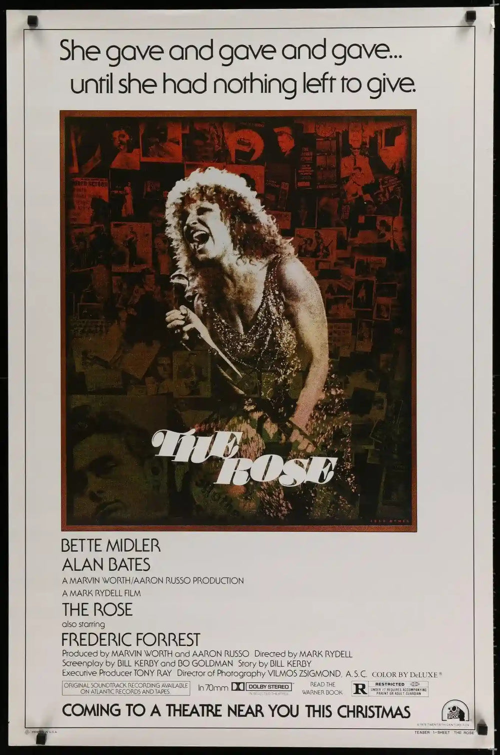 The Rose Original Vintage Movie Poster