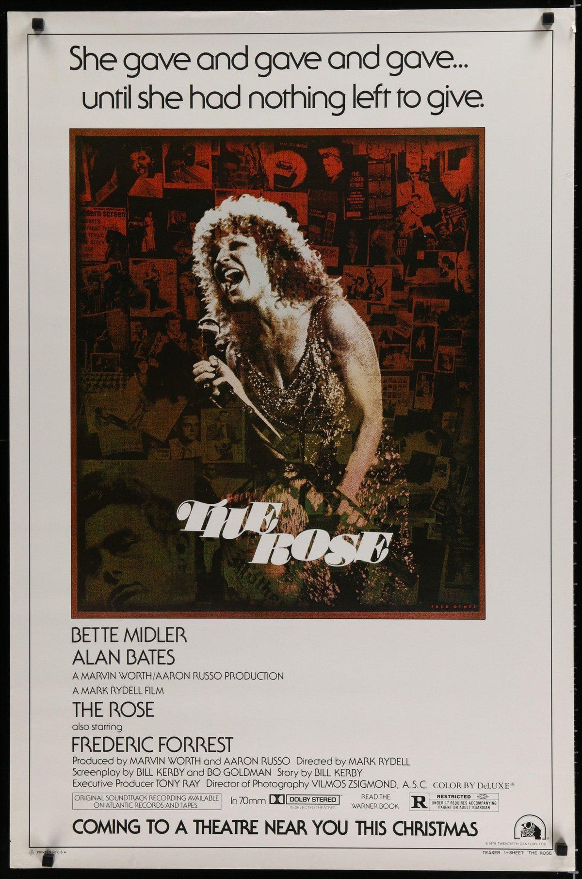 The Rose Original Vintage Movie Poster