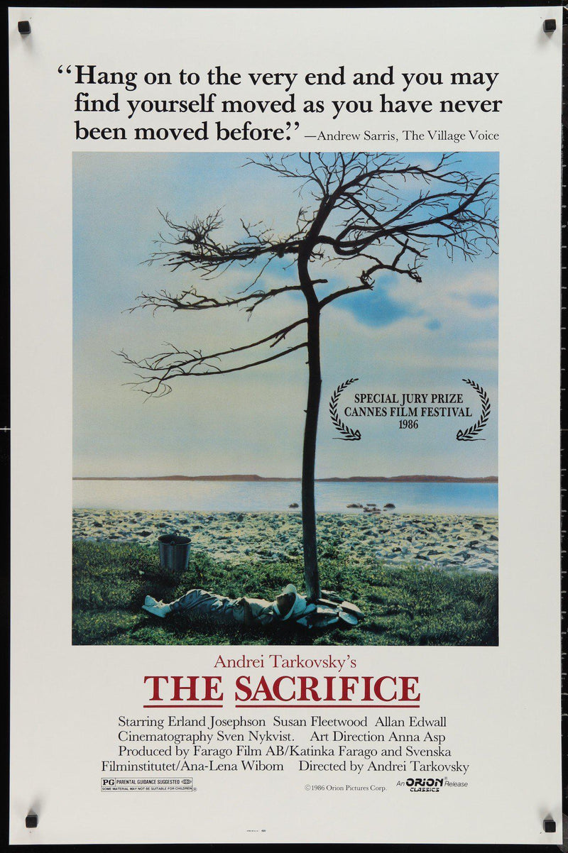 The Sacrifice (Offret) 1 Sheet (27x41) Original Vintage Movie Poster