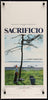 The Sacrifice (Offret) Italian Locandina (13x28) Original Vintage Movie Poster