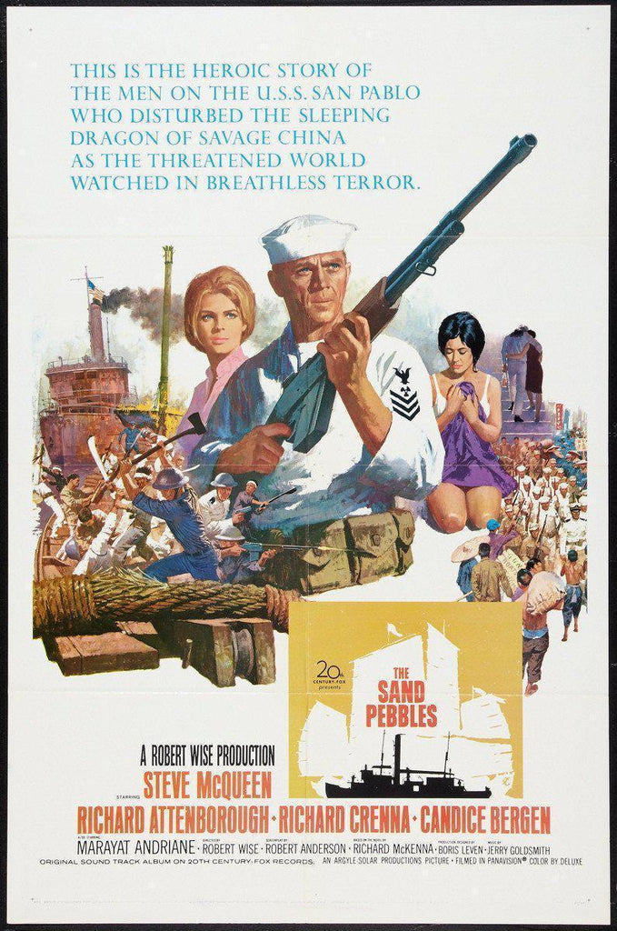 The Sand Pebbles Original Vintage Movie Poster