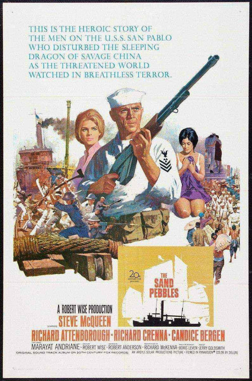 The Sand Pebbles Original Vintage Movie Poster