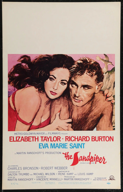 The Sandpiper Original Vintage Movie Poster