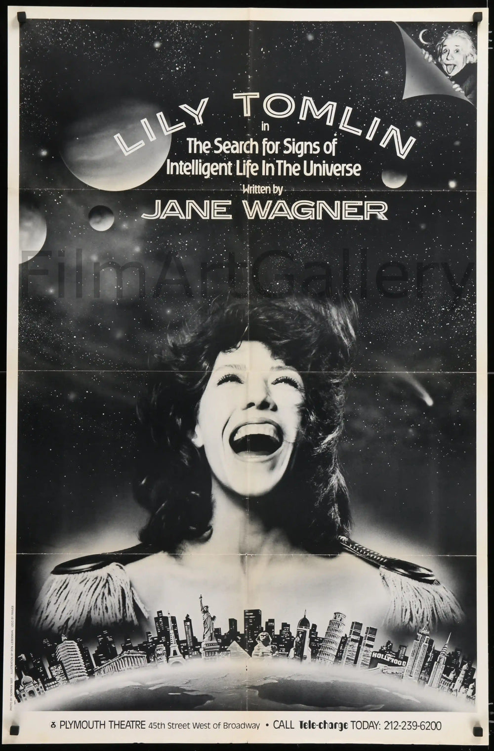 The Search for Signs of Intelligent Life in the Universe Original Vintage Movie Poster