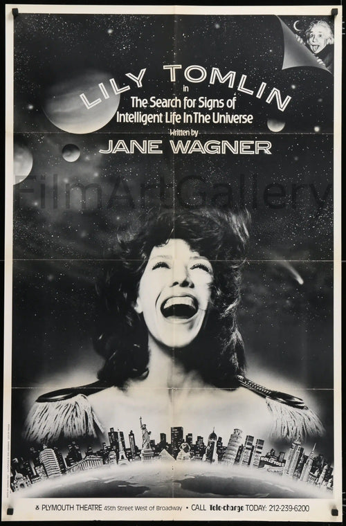 The Search for Signs of Intelligent Life in the Universe Original Vintage Movie Poster
