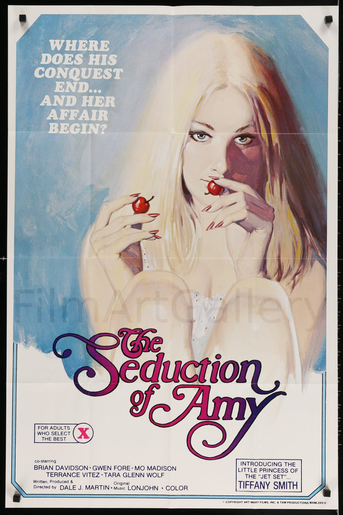 The Seduction of Amy Original Vintage Movie Poster