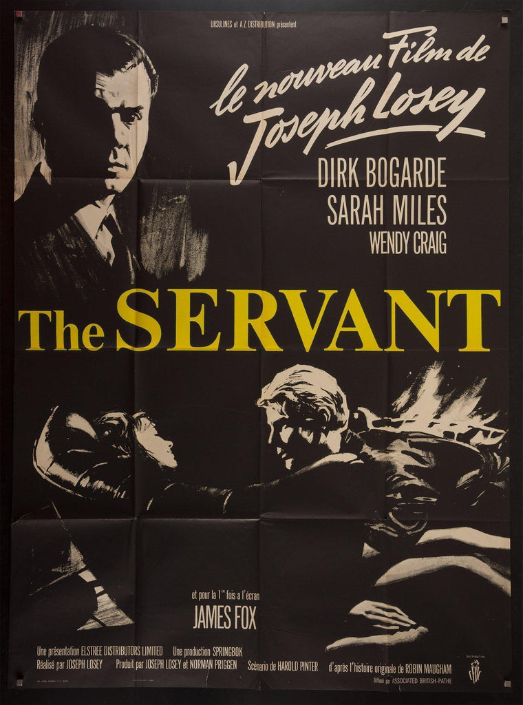 The Servant Original Vintage Movie Poster