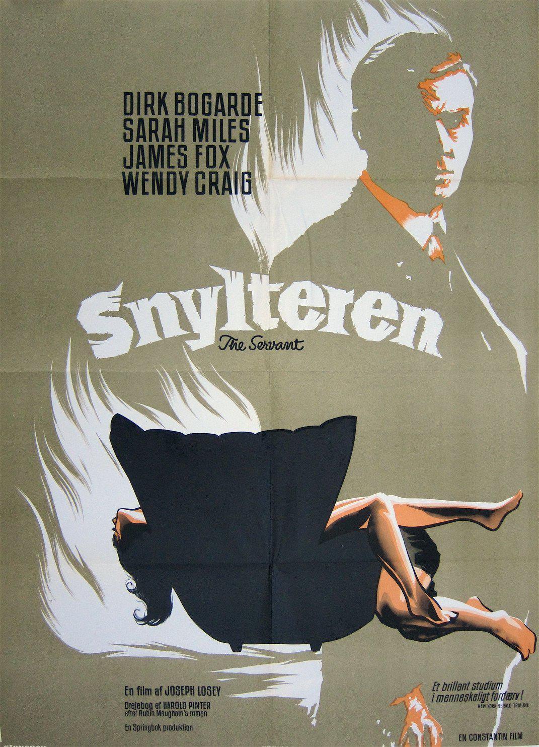 The Servant Original Vintage Movie Poster