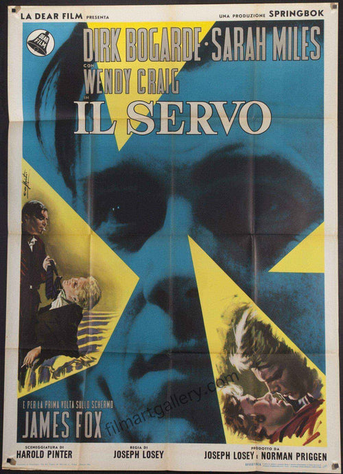 The Servant Original Vintage Movie Poster