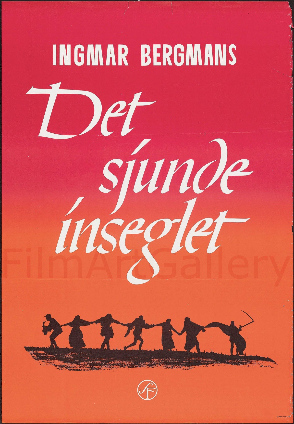 The Seventh Seal Original Vintage Movie Poster