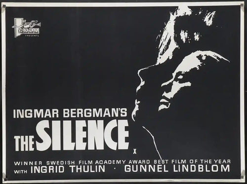 The Silence Original Vintage Movie Poster