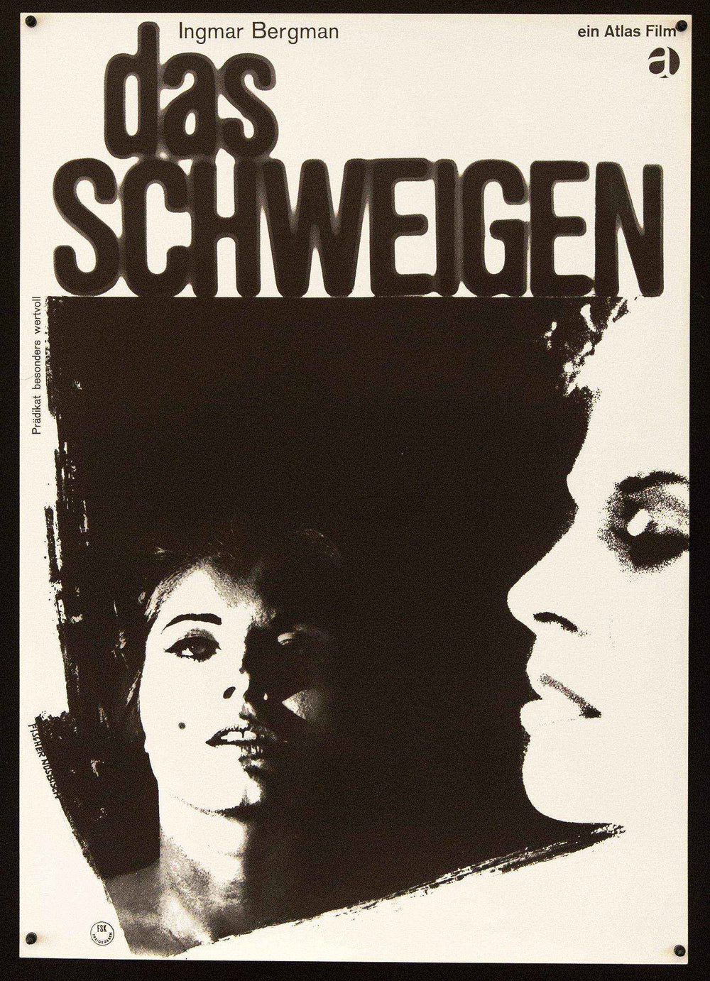 The Silence Original Vintage Movie Poster