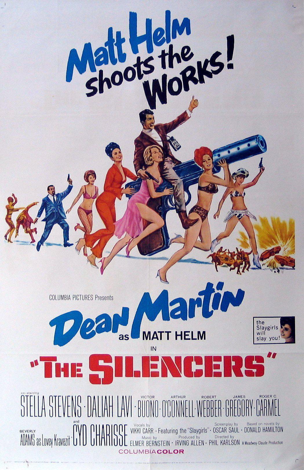 The Silencers Original Vintage Movie Poster