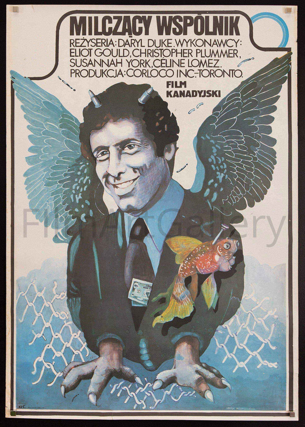The Silent Partner Original Vintage Movie Poster