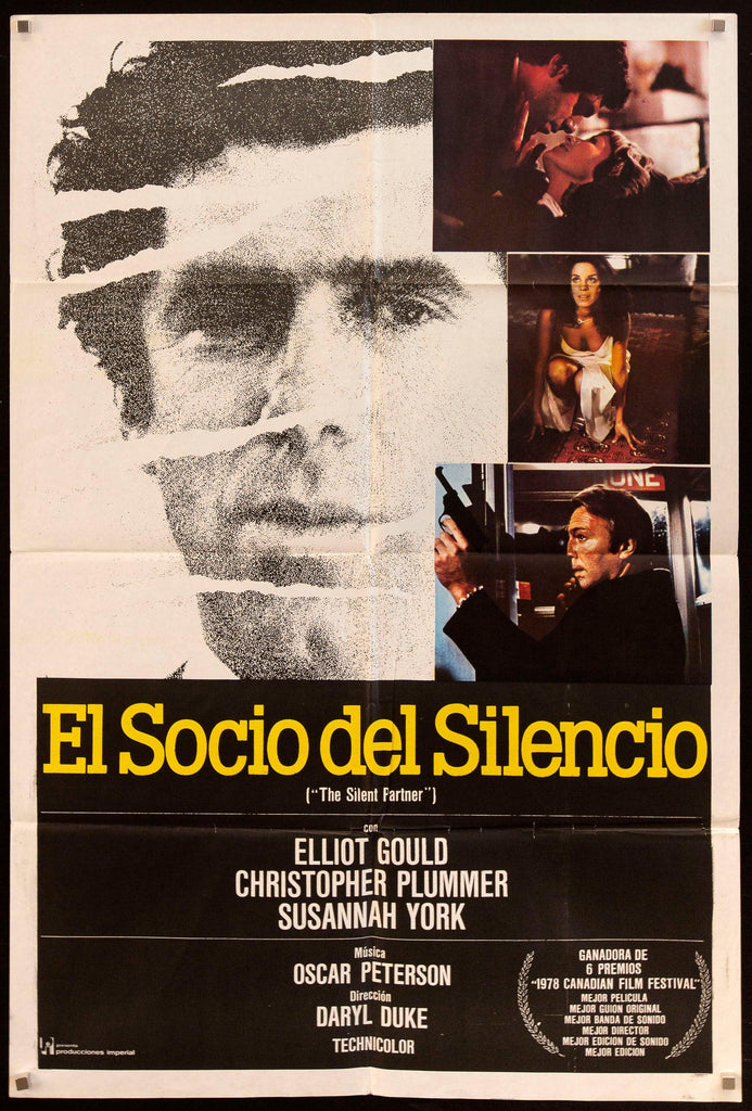 The Silent Partner Original Vintage Movie Poster