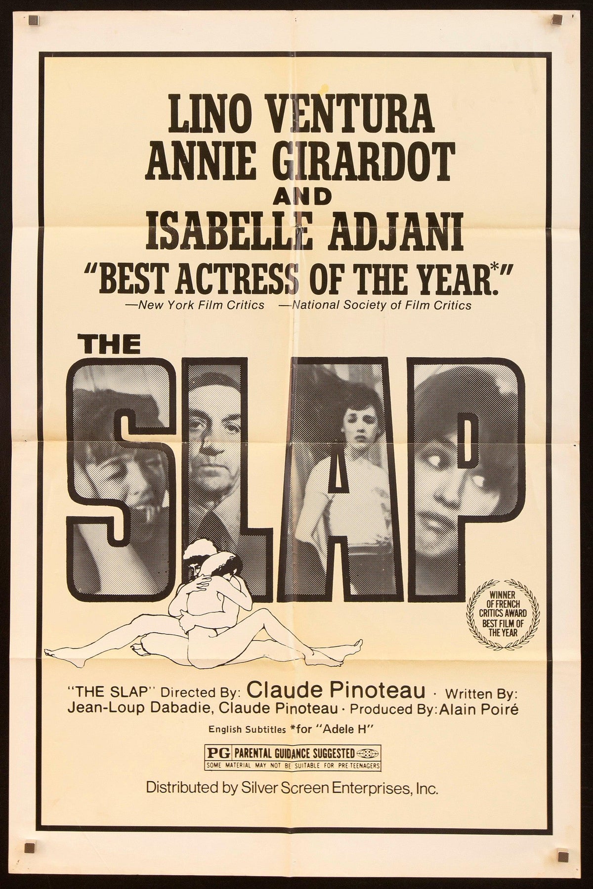 The Slap Original Vintage Movie Poster