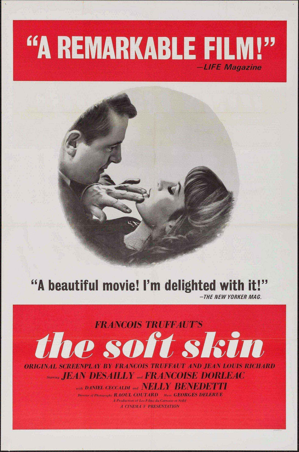 The Soft Skin (La Peau Douce) Original Vintage Movie Poster
