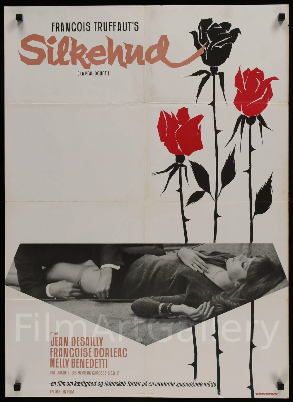 The Soft Skin (La Peau Douce) Original Vintage Movie Poster