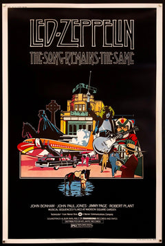 The Song Remains the Same Movie Poster 1976 40x60