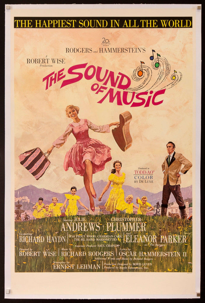 The Sound of Music 1 Sheet (27x41) Original Vintage Movie Poster