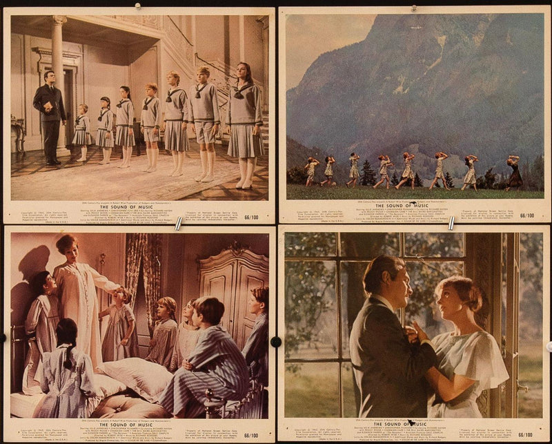 The Sound of Music Mini Lobby Card Set (10-8x10) Original Vintage Movie Poster