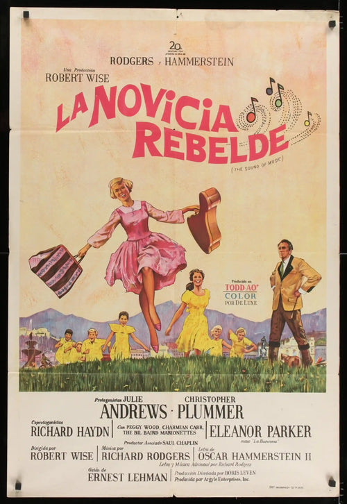The Sound of Music Original Vintage Movie Poster