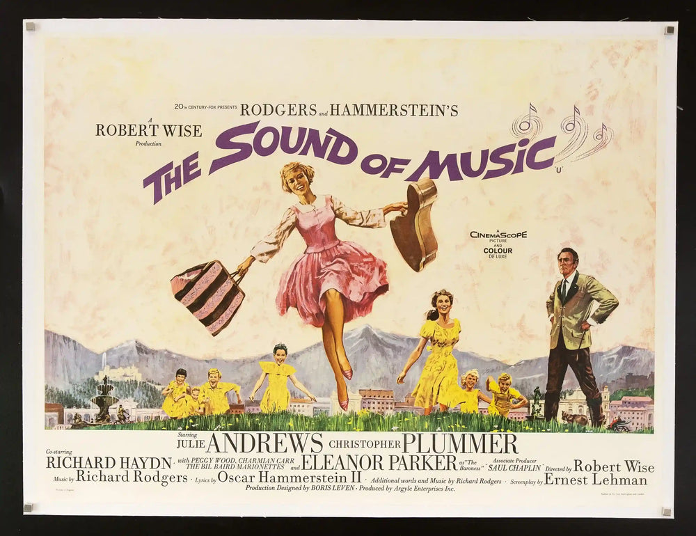 The Sound of Music Original Vintage Movie Poster