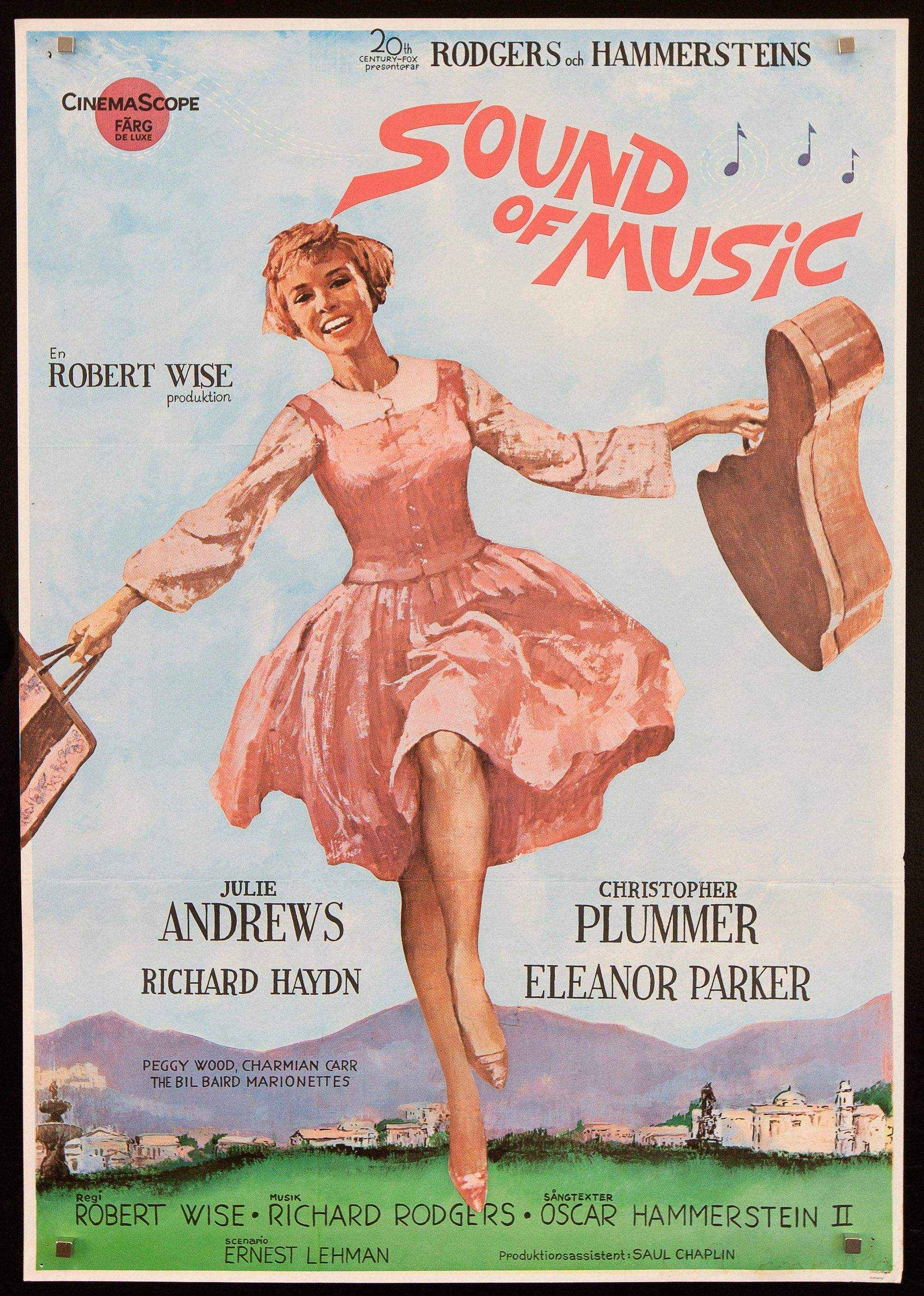 Original Sound Of Music, The (1965) Movie Poster In C8 Condition For $750.00 - Foto 9