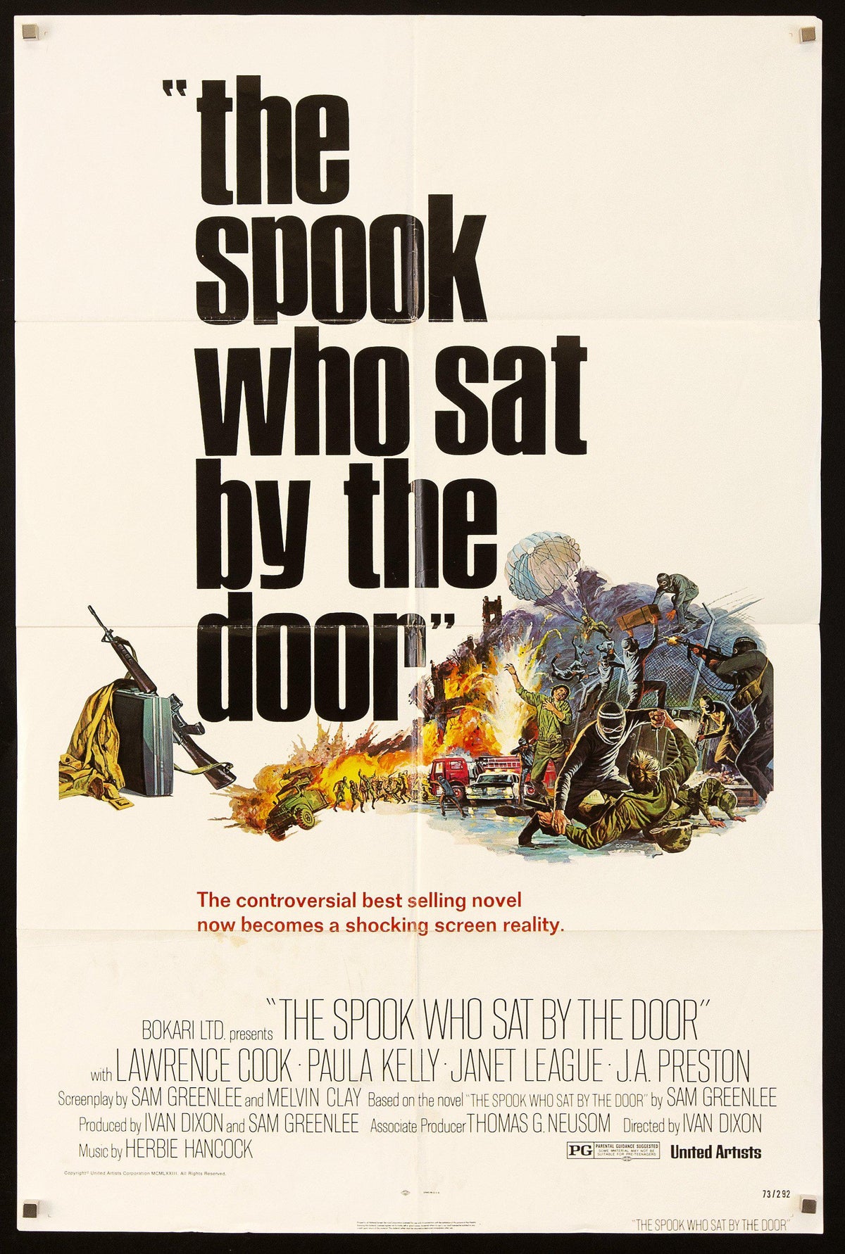 The Spook Who Sat by the Door Original Vintage Movie Poster