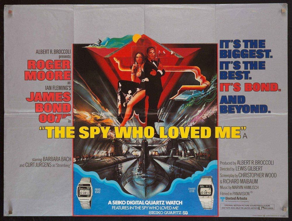 The Spy Who Loved Me Original Vintage Movie Poster