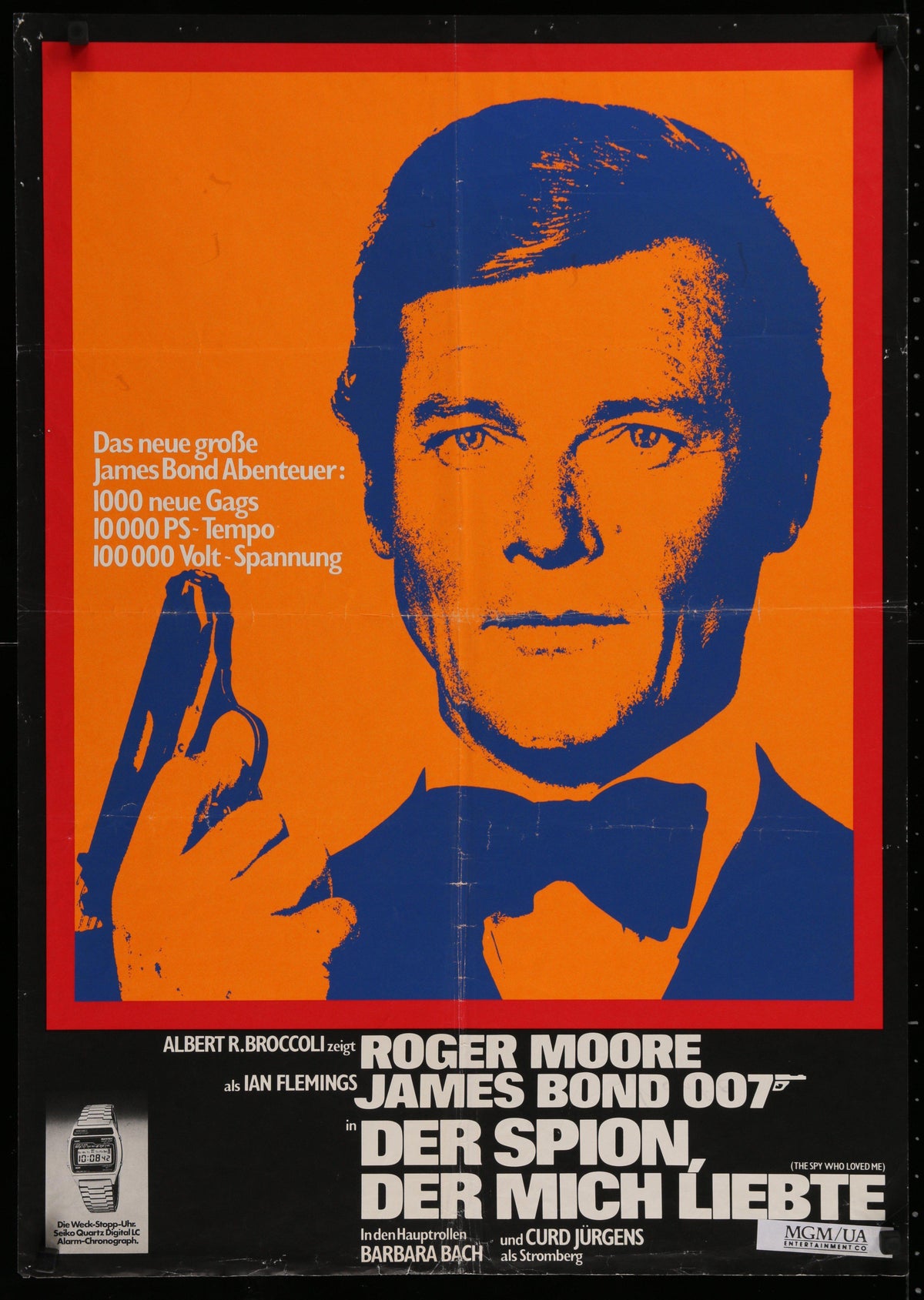 The Spy Who Loved Me Original Vintage Movie Poster