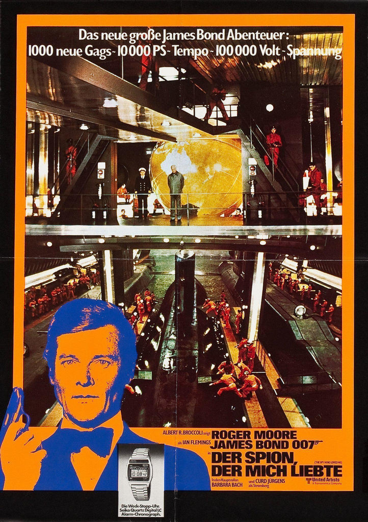 The Spy Who Loved Me Original Vintage Movie Poster