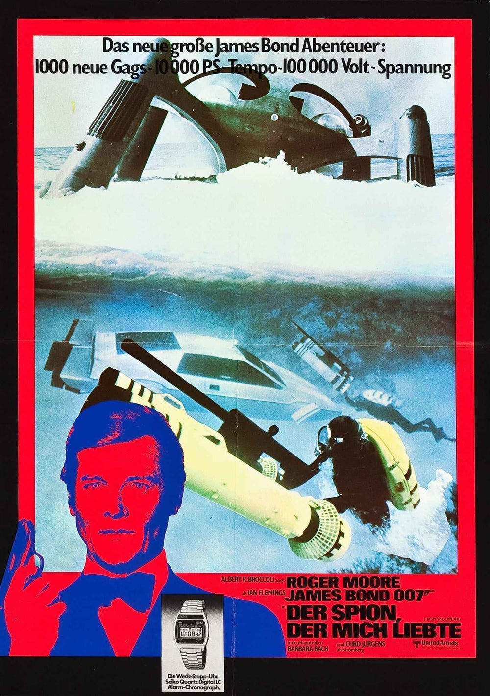 The Spy Who Loved Me Original Vintage Movie Poster