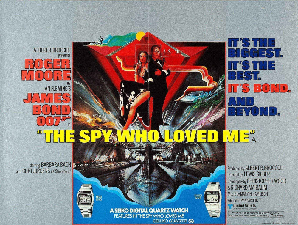 The Spy Who Loved Me Original Vintage Movie Poster
