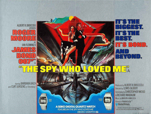 The Spy Who Loved Me Original Vintage Movie Poster