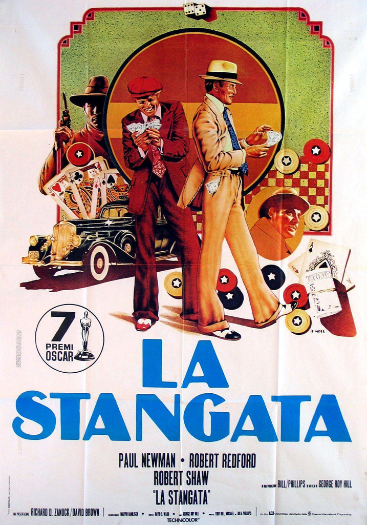 The Sting Original Vintage Movie Poster