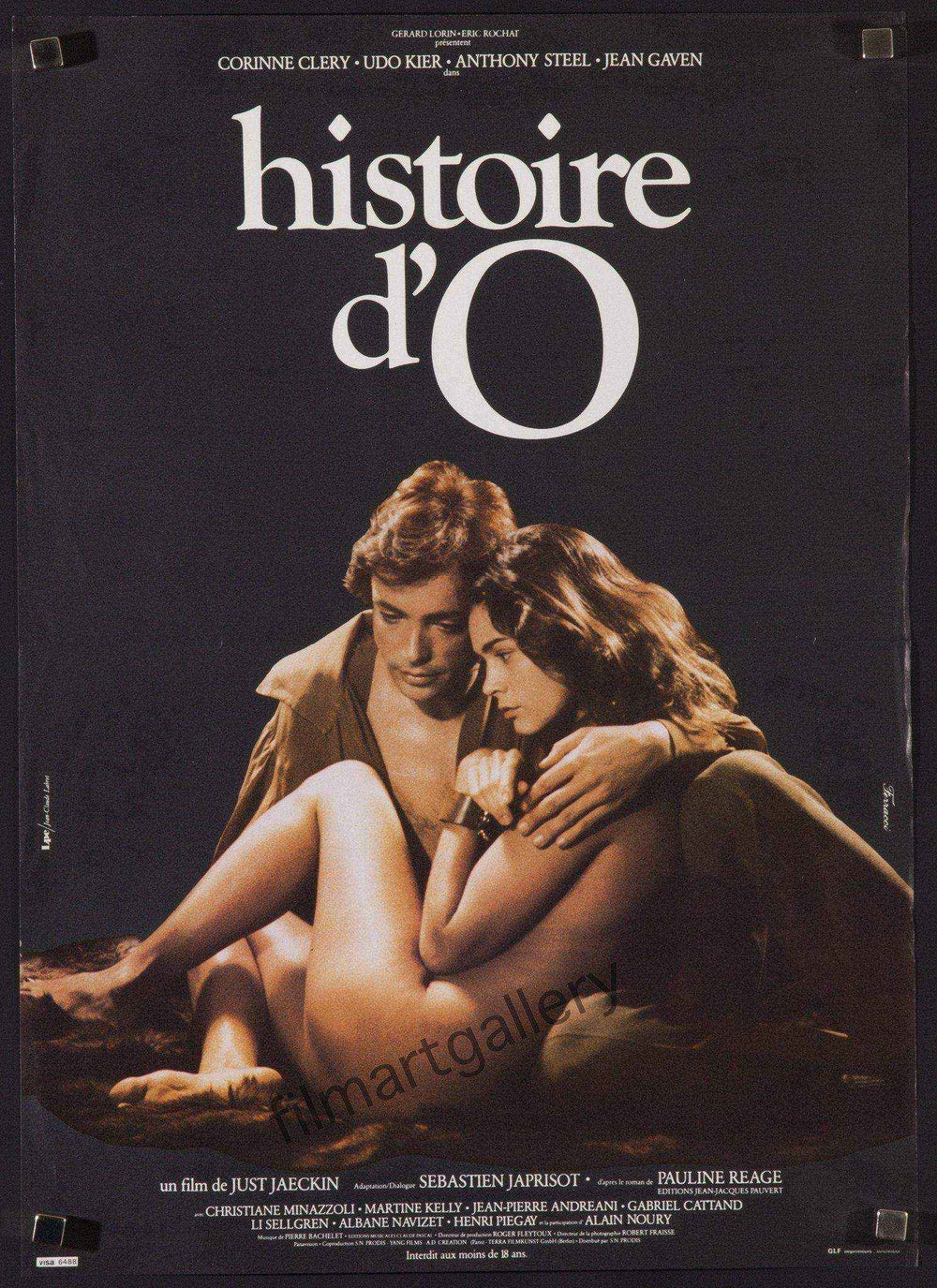 The Story of O (L'Histoire D'O) Original Vintage Movie Poster