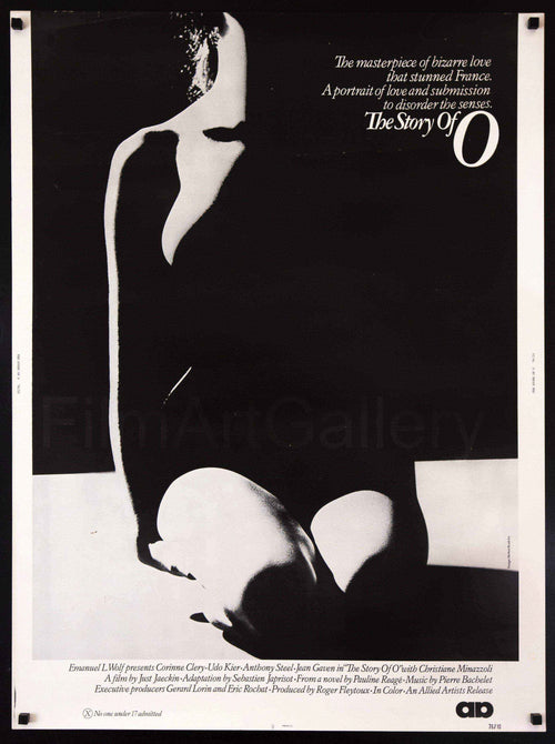 The Story of O (L'Histoire D'O) Original Vintage Movie Poster