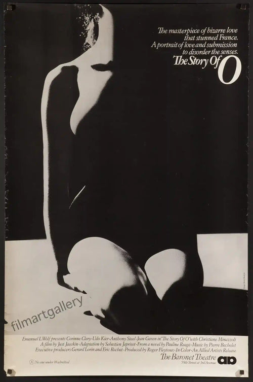 The Story of O (L'Histoire D'O) Original Vintage Movie Poster