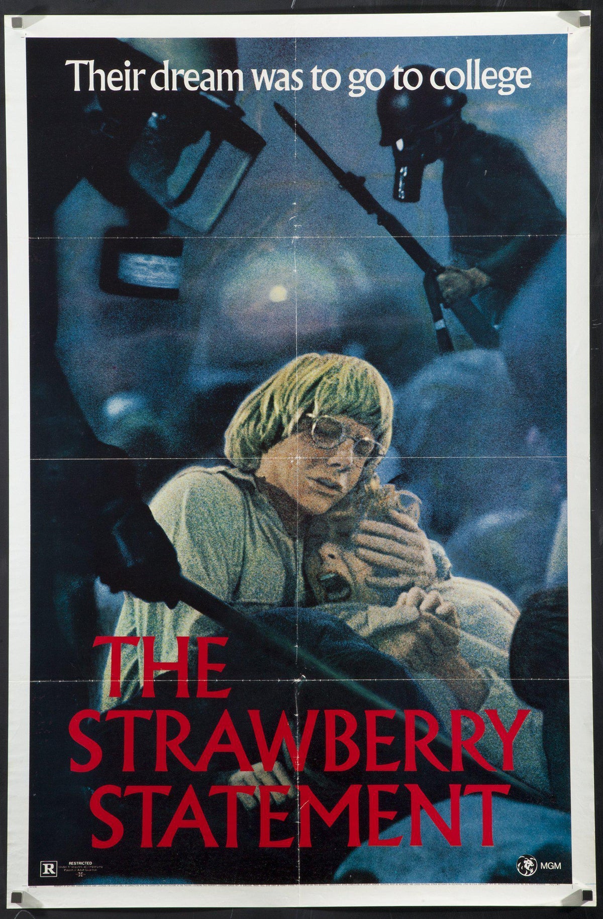 The Strawberry Statement Original Vintage Movie Poster