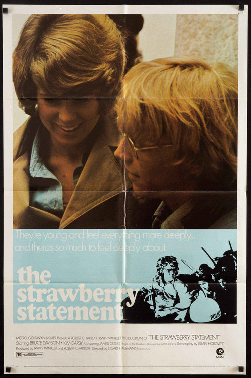 The Strawberry Statement Original Vintage Movie Poster